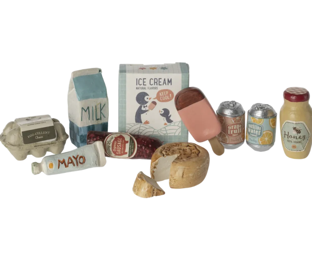 Maileg Grocery Box, Miniature- Maileg|Toys