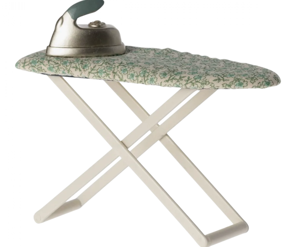Maileg Iron and Ironing Board, Mouse- Maileg|Toys