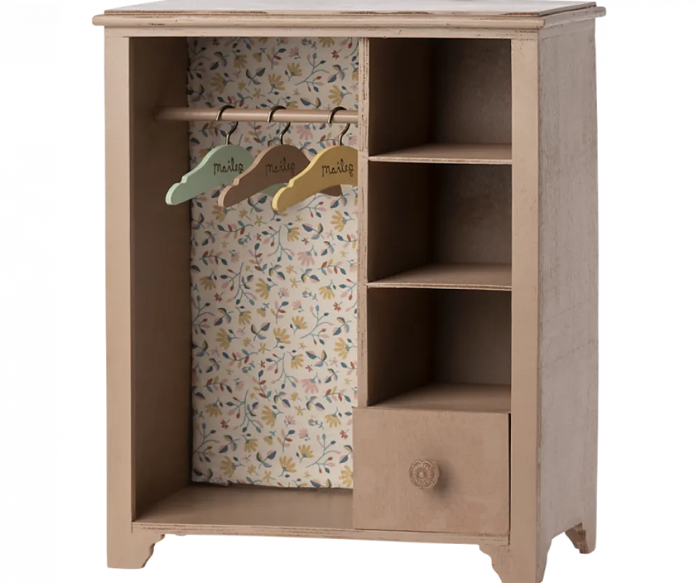 Maileg Large Powder Wardrobe- Maileg|Toys