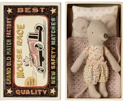 Maileg Little Sister Mouse in Matchbox- Maileg|Soft Toys