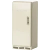Maileg Metal Fridge, Mouse - Off White- Maileg|Toys