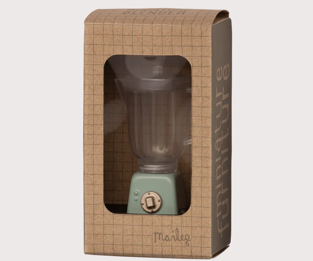 Maileg Miniature Blender, Mint- Maileg|Toys