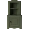 Maileg Miniature Corner Cabinet (Dark Green)- Maileg|Toys