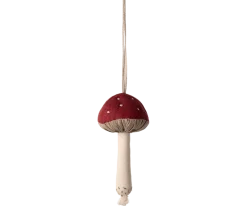 Maileg Mushroom Ornament (Red)- Maileg