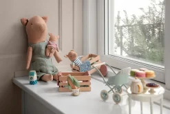 Maileg Pig, Baby in Box (Girl)- Maileg|Toys