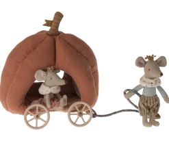 Maileg Pumpkin Carriage, Mouse- Maileg|Toys