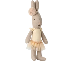 Maileg Rabbit, Micro - Ballet Suit & Skirt Cream- Maileg|Toys