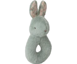 Maileg Rabbit Rattle Set - Mint- Maileg|Soft Toys