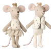Maileg Royal Twin Mice, Little Sister and Brother in Matchbox- Maileg|Toys
