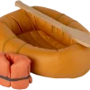 Maileg Rubber Boat, Mouse (Dusty Yellow)- Maileg|Toys