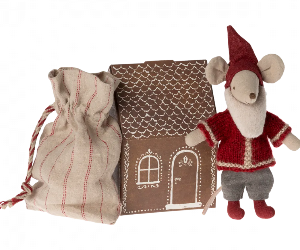 Maileg Santa Mouse, Big Brother- Maileg|Toys