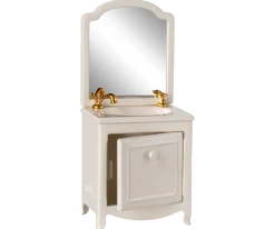 Maileg Sink Dresser, Mouse - Off White- Maileg|Toys