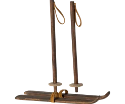 Maileg Ski & Ski Poles, Big Sister & Big Brother- Maileg|Toys