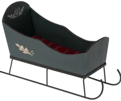 Maileg Sleigh, Medium - Green- Maileg|Toys
