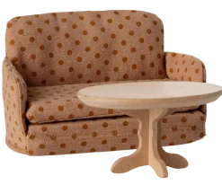 Maileg Sofa Bed, Mouse - Dots- Maileg|Toys