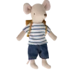 Maileg Tricycle Mouse, Big Brother (Blue)- Maileg|Toys