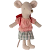 Maileg Tricycle Mouse, Big Sister (Red)- Maileg|Toys