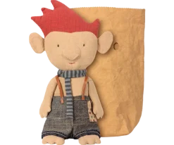 Maileg Troll with Blue Scarf- Maileg|Toys