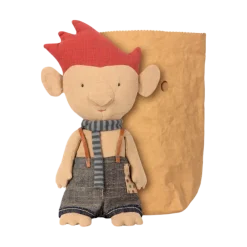 Maileg Troll with Blue Scarf- Maileg|Toys
