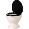 Maileg WC, Mouse - Off White- Maileg|Toys