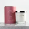 Marmalade of London Rhubarb & Peony Glass Candle- Home Fragrance