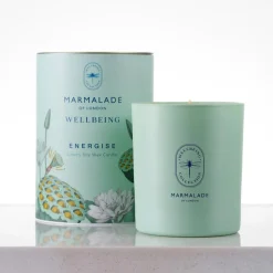 Marmalade of London Wellbeing Energize Glass Candle- Home Fragrance