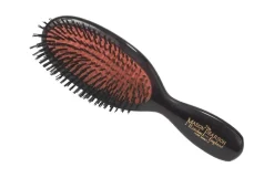 Mason Pearson B4 Pure Boar Bristle Dark Ruby Pocket Hair Brush- Brushes & Combs