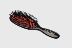 Mason Pearson B4 Pure Boar Bristle Dark Ruby Pocket Hair Brush- Brushes & Combs