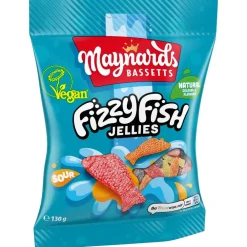 Maynards Fizzy Fish Jellies Bag- Sweets
