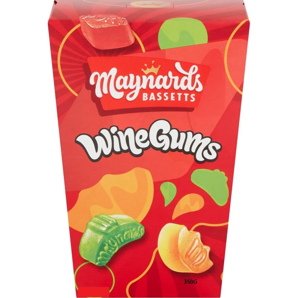 Maynards Wine Gums Carton 350g- Sweets