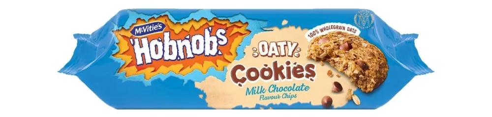 McVitie's Hobnobs Oaty Milk Chocolate Chip Cookies- Biscuits