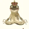 Meditation Frog Birthday Card- Greeting Cards