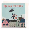 Meowy Poppins Greeting Card- Greeting Cards