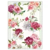 Michel Design Works Blush Peony Kitchen Towel- Tea Towels