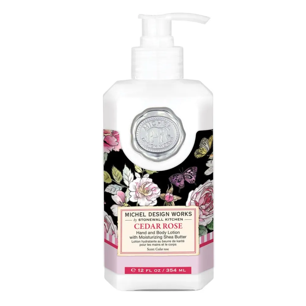 Michel Design Works Cedar Rose Hand & Body Lotion- Lotions & Creams
