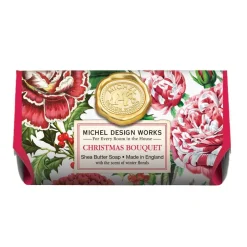 Michel Design Works Christmas Bouquet Large Bath Bar Soap- Bar Soaps