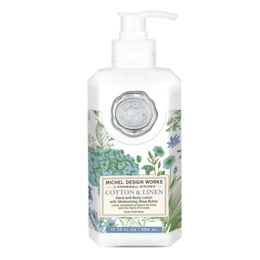 Michel Design Works Cotton & Linen Hand & Body Lotion- Lotions & Creams