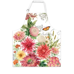 Michel Design Works Dahlias Chef Apron- Aprons