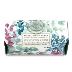 Michel Design Works Eucalyptus & Mint Large Bath Bar Soap- Bar Soaps