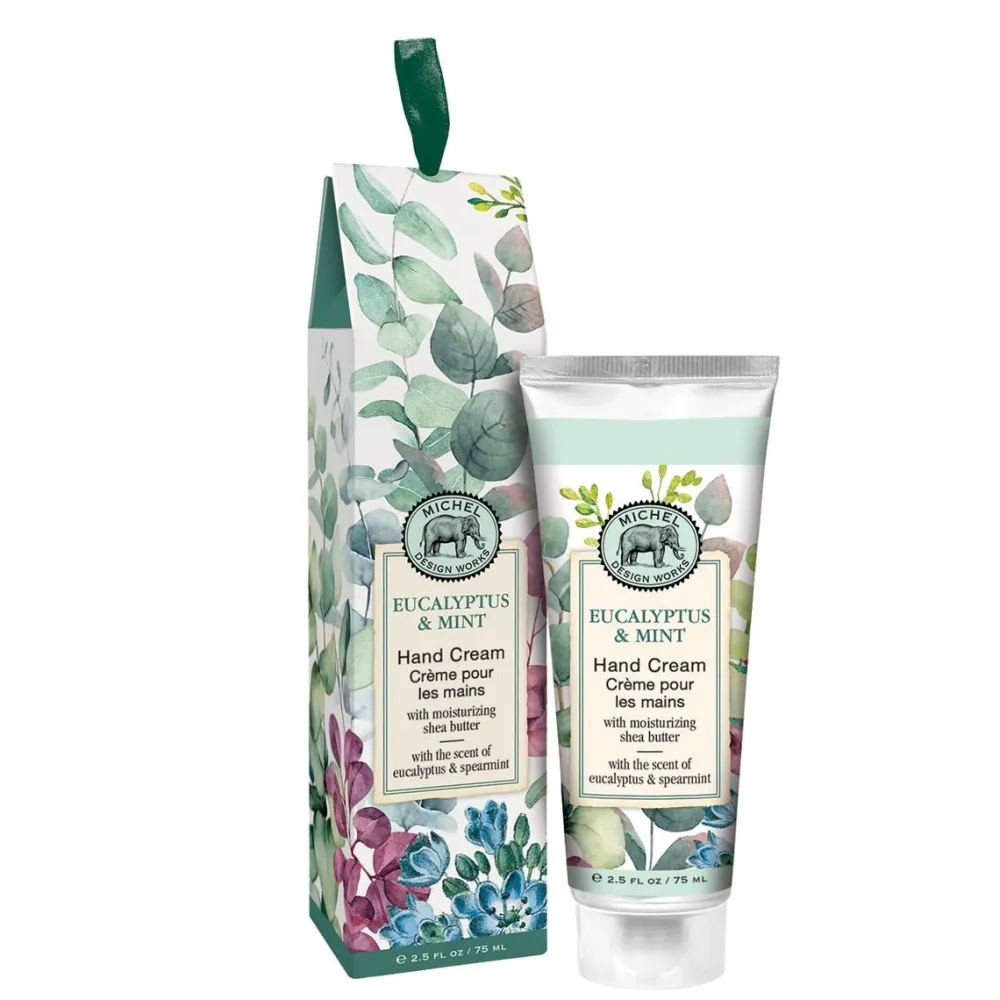 Michel Design Works Eucalyptus & Mint Large Hand Cream- Lotions & Creams