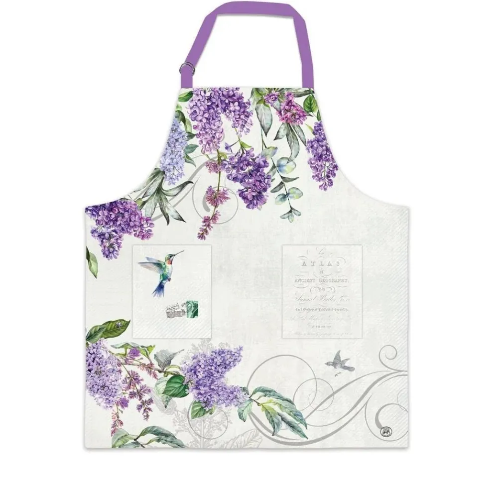 Michel Design Works French Lilacs Chef Apron- Aprons