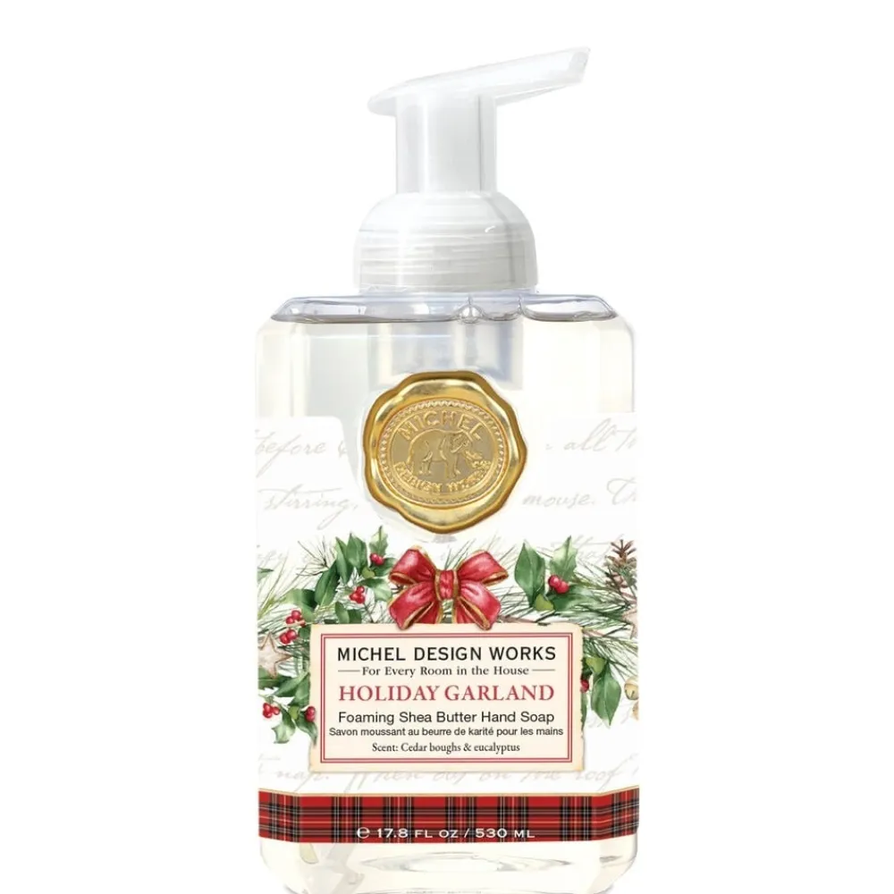 Michel Design Works Holiday Garland Foaming Hand Soap- Liquid Hand Soap
