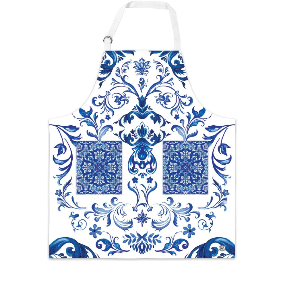 Michel Design Works Indigo Seas Chef Apron- Aprons