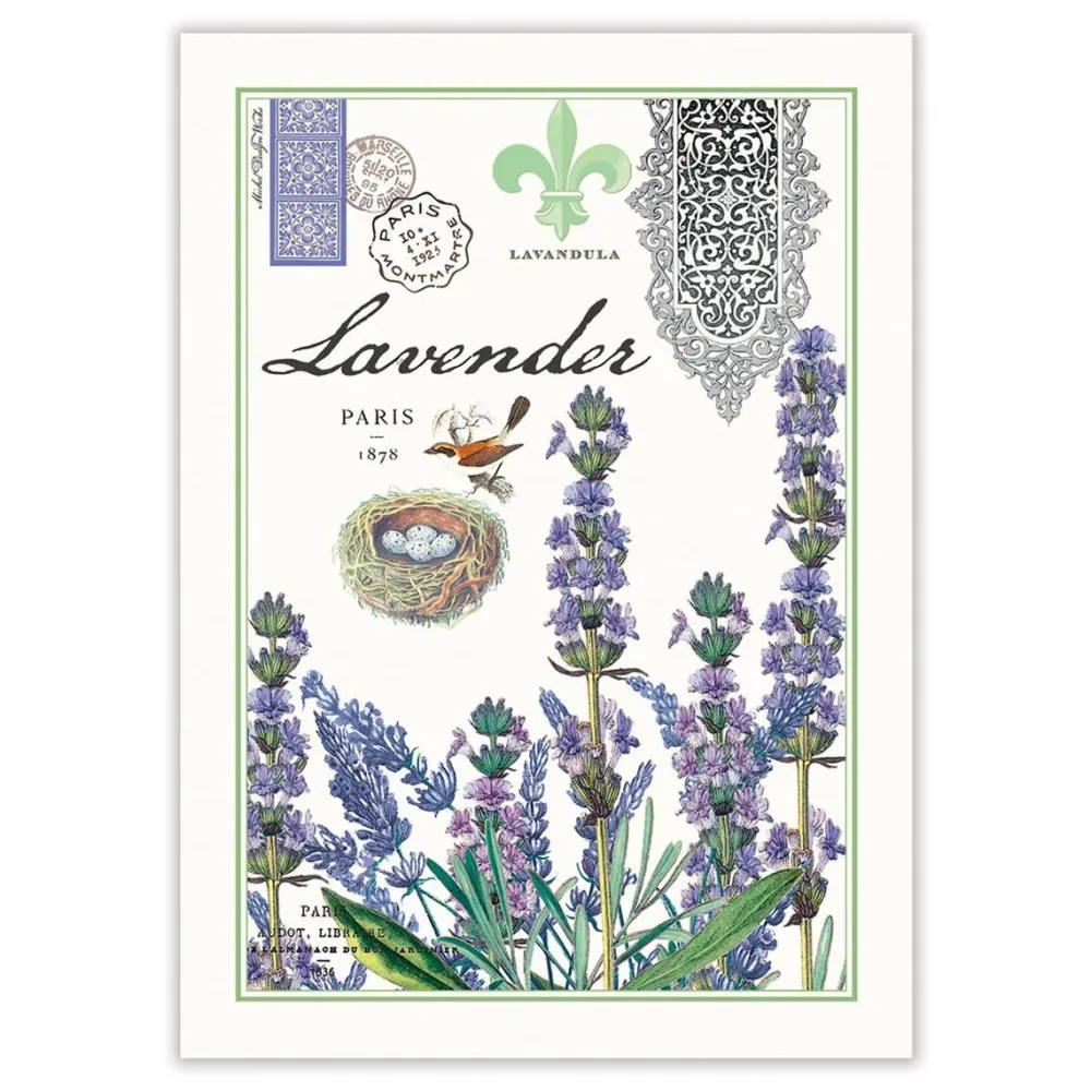 Michel Design Works Lavender Rosemary Kitchen Towel- Tea Towels