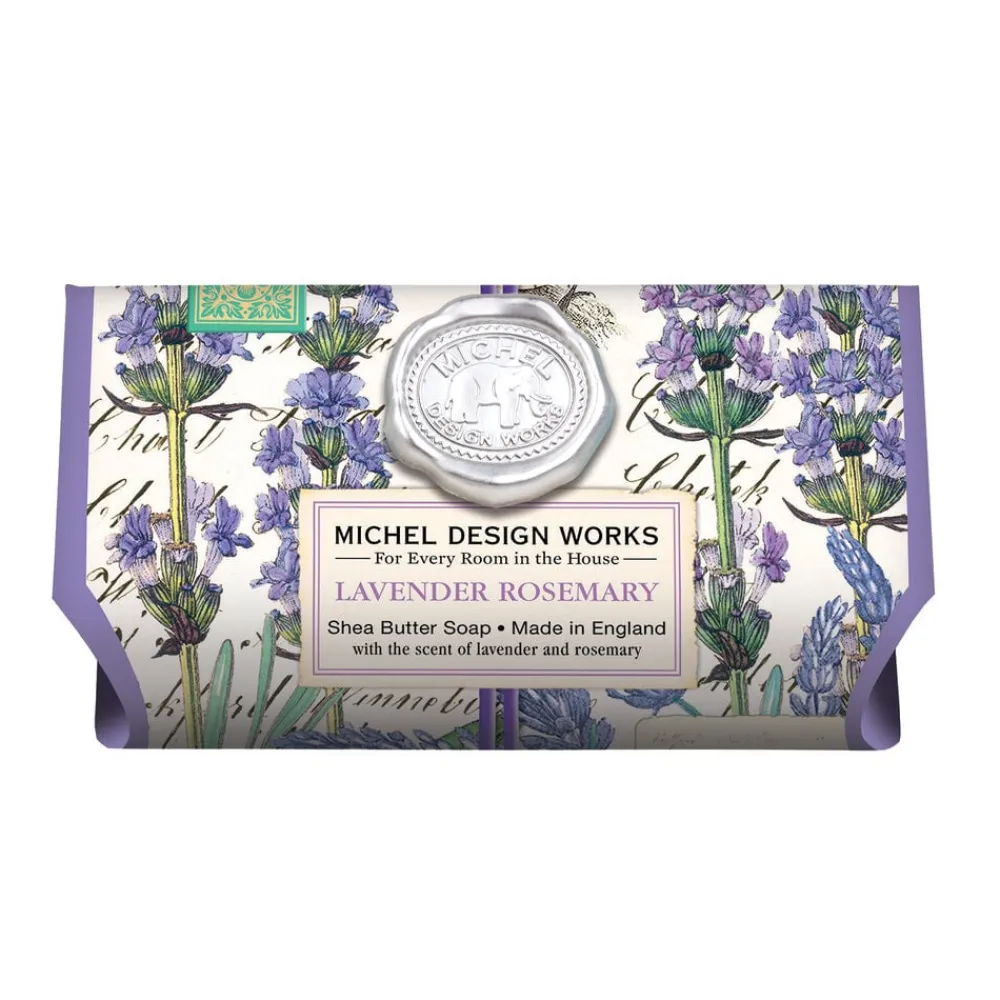 Michel Design Works Lavender Rosemary Large Bath Bar Soap- Bar Soaps