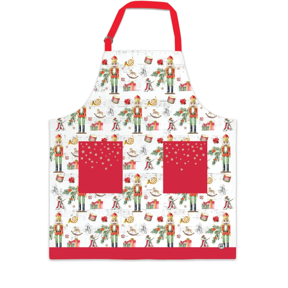Michel Design Works Nutcracker Suite Chef Apron- Aprons