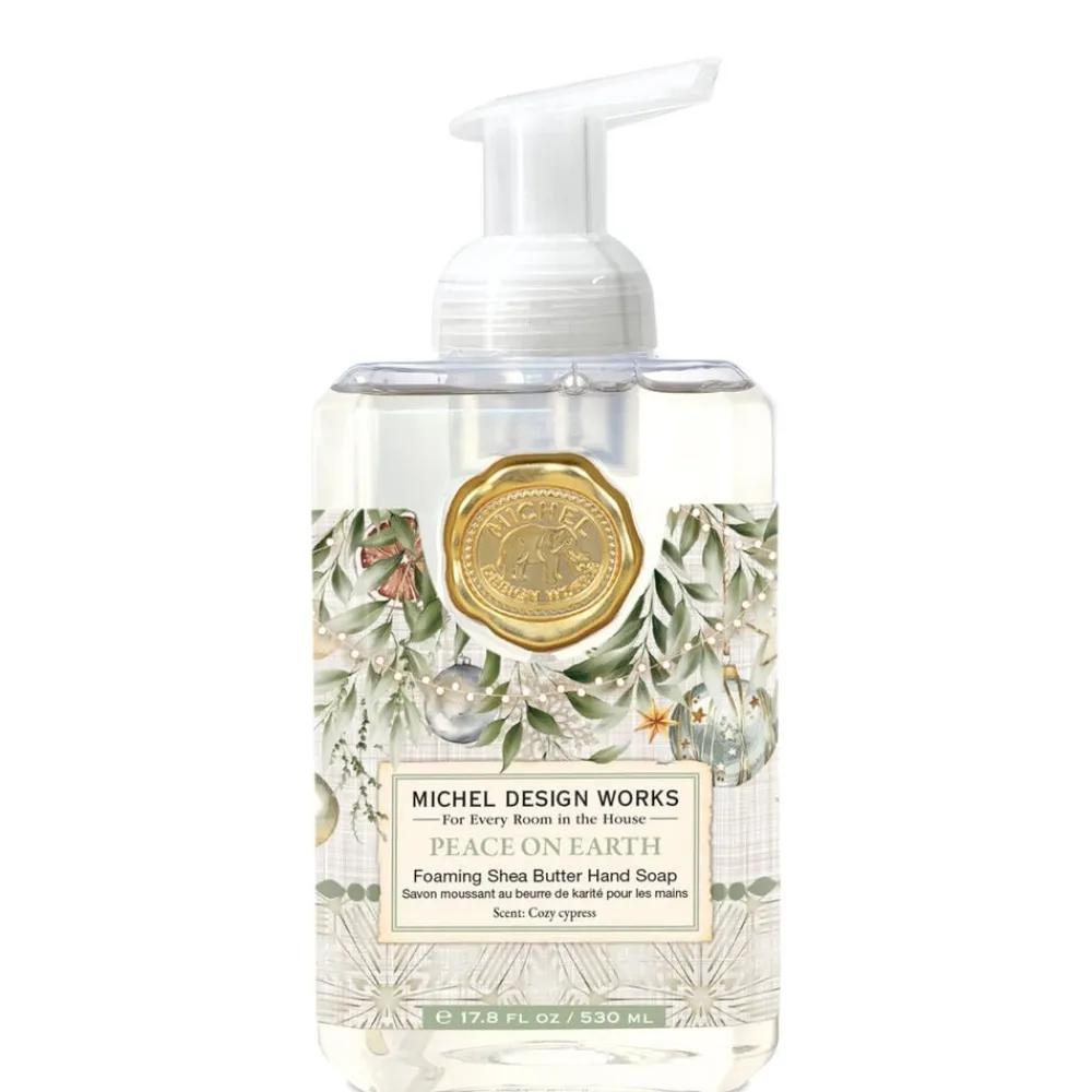 Michel Design Works Peace on Earth Foaming Hand Soap- Liquid Hand Soap