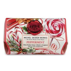 Michel Design Works Peppermint Large Bath Bar Soap- Bar Soaps