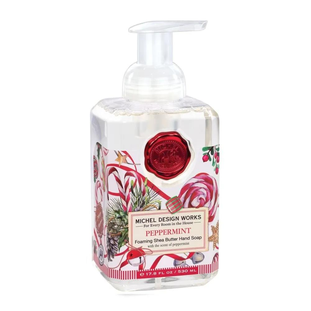 Michel Design Works Peppermint Foaming Hand Soap- Liquid Hand Soap