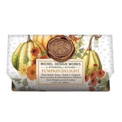 Michel Design Works Pumpkin Delight Large Bath Bar Soap- Bar Soaps
